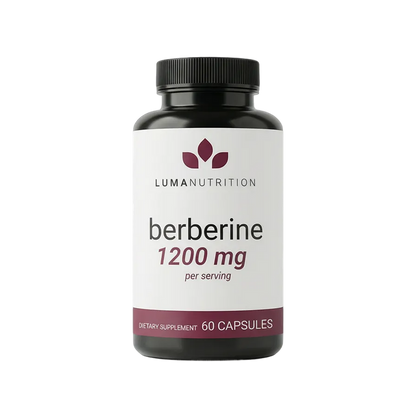 Berberine Supplement - Berberine HCL 1200mg Per Serving - 97% Berberine HCl - Vegan, Gluten Free - 60 Capsules